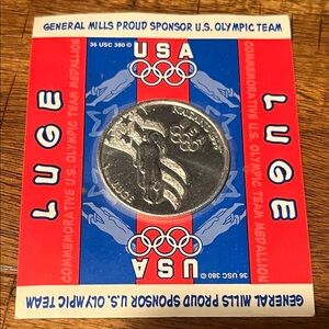 USA Luge Commemorative Coin by